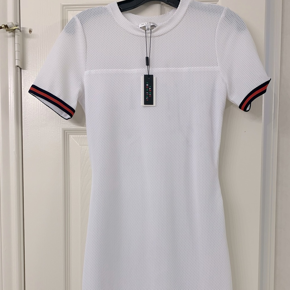 Milly mesh t-shirt dress